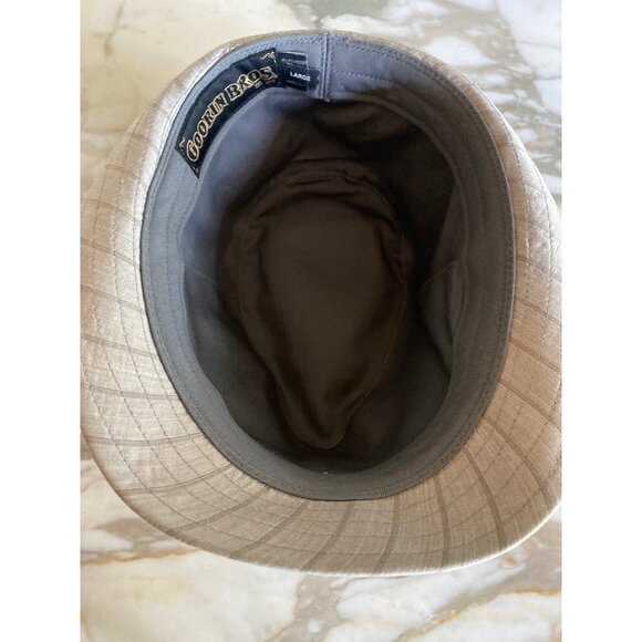 Light Gray Goorin Bros. Men's Fedora Hat Size Large - Picture 4 of 8